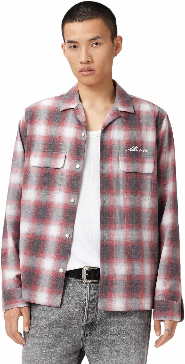 AllSaints Men's Shams Ls Shirt - Image 8