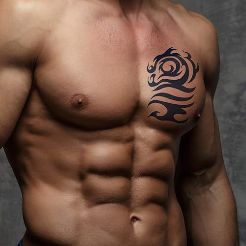 Miniatura 2 de Aresvns Tatuajes semipermanentes para mujeres, adolescentes y niñas, 8 hojas de calcomanías realistas de tatuajes falsos, impermeables y de larga