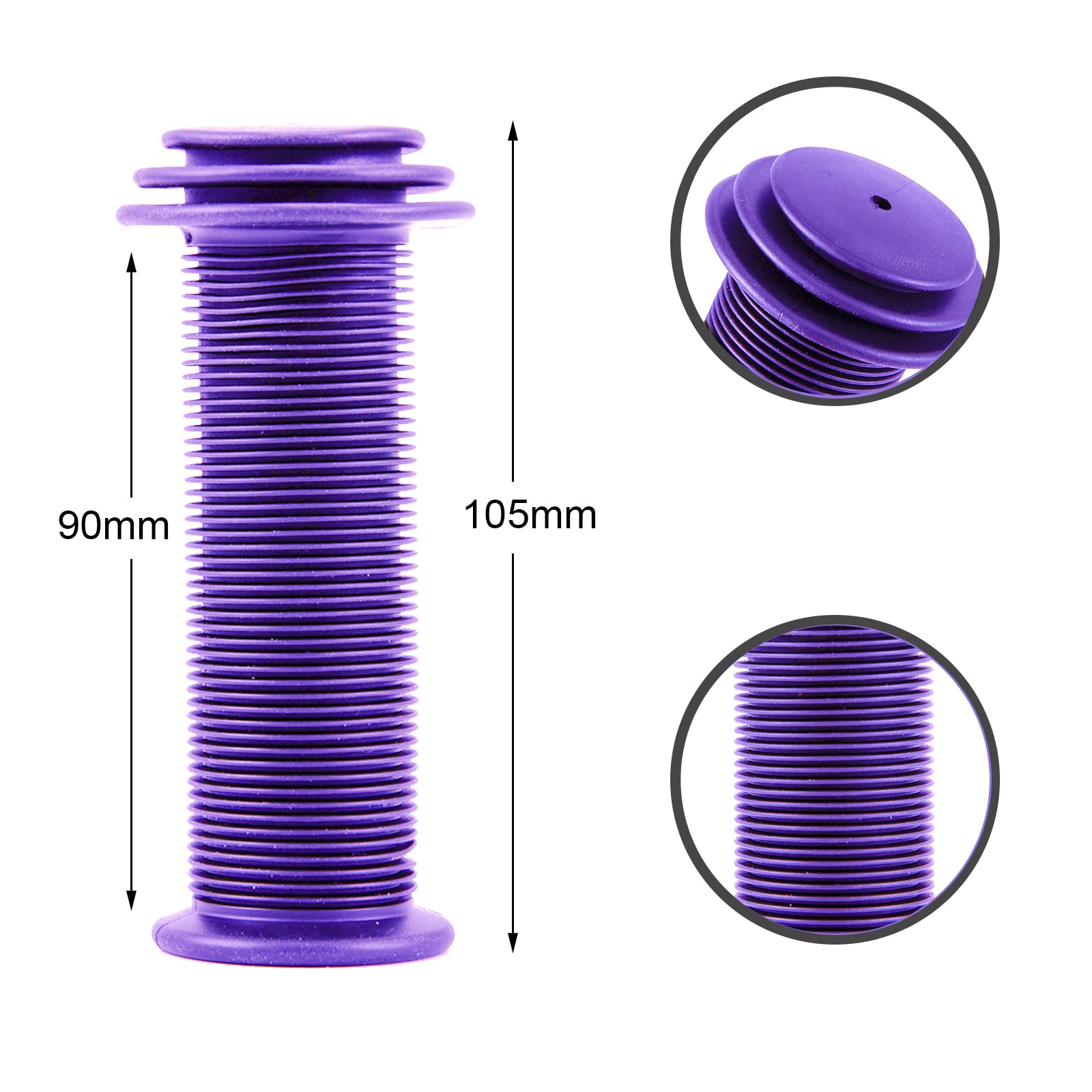 Poignée Trottinette Enfant Absyrony Poignee Velo Enfant Antidu00e9rapantes, Poignu00e9es Pour Poignées Pour Vélo