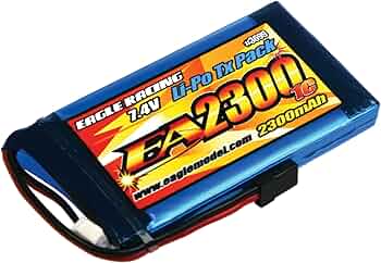Amazon.co.jp: Li-Poﾊﾞｯﾃﾘｰ EA2300/2S 7.4V 1C TXﾊﾟｯｸ(M11X用