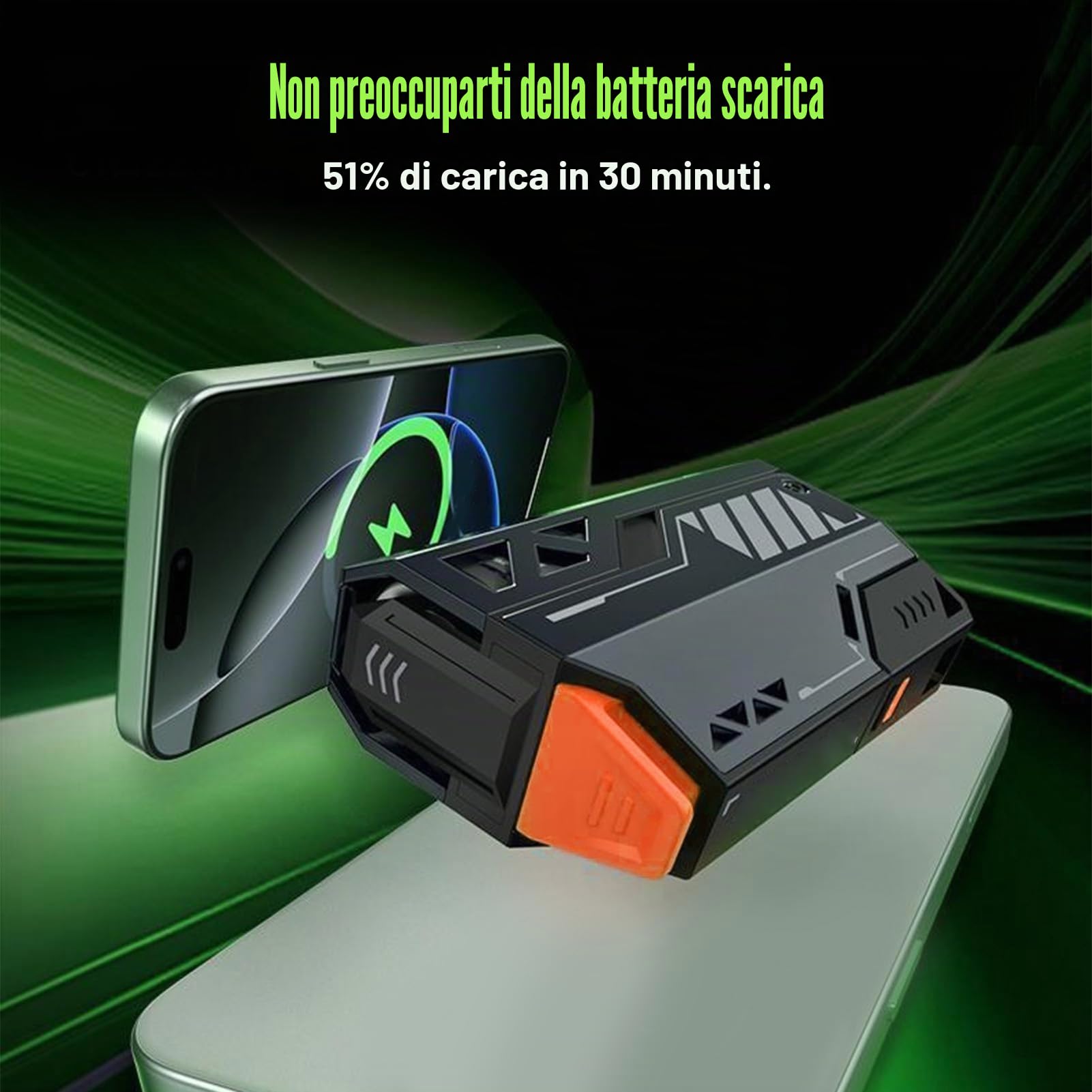 Power Bank 5000mAh, Batteria Sostituibile Ricarica Rapida, Batteria Esterna Portatile per Lunga Durata, per Viaggiatori Studenti Lavoratori Smartphone Tablet