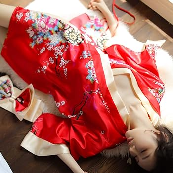 ❤️着物❤️ゆみ 夢千代》紺地×桜／レディース浴衣 | 宅配着物レンタルの京都かし