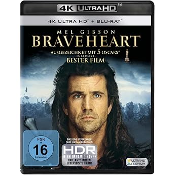 Braveheart (4K Ultra HD) (+ Blu-Ray 2D) [Import]