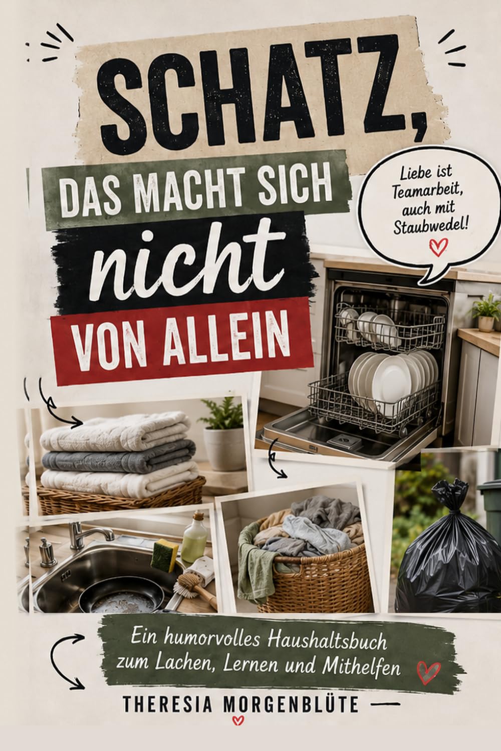 Schatz, das macht sich nicht von allein: Ein humorvolles Haushaltsbuch zum Lachen, Lernen und Mithelfen