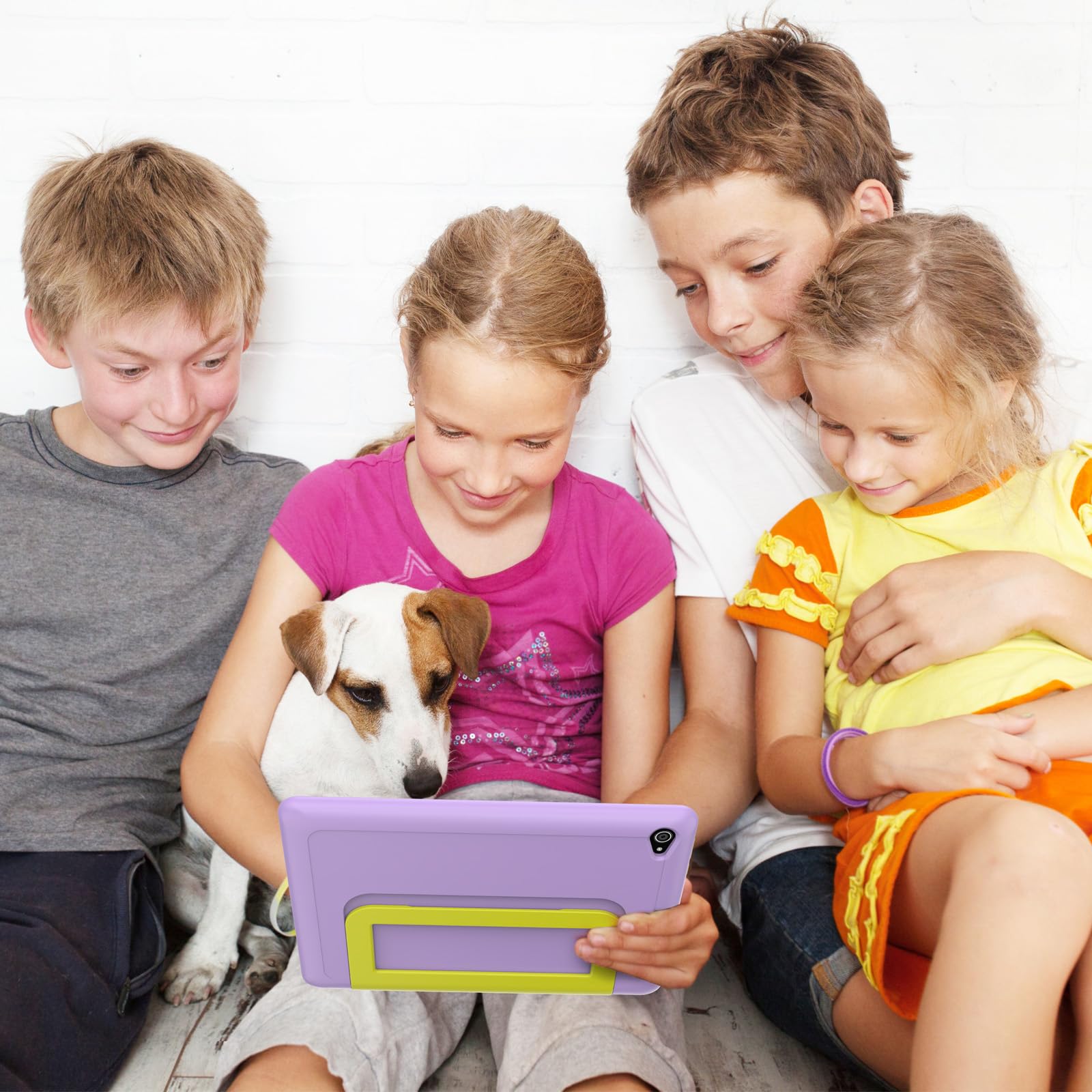 Yicty Tablette pour Enfants ｜ Tablette Android 14 améliorée 10 Pouces avec étui ｜ Octa Core ｜ Carte 1tf 8 + 64go Extensible ｜ Double caméra ｜ contrôle Parental ｜ kidoz ｜ Baby - Sitting