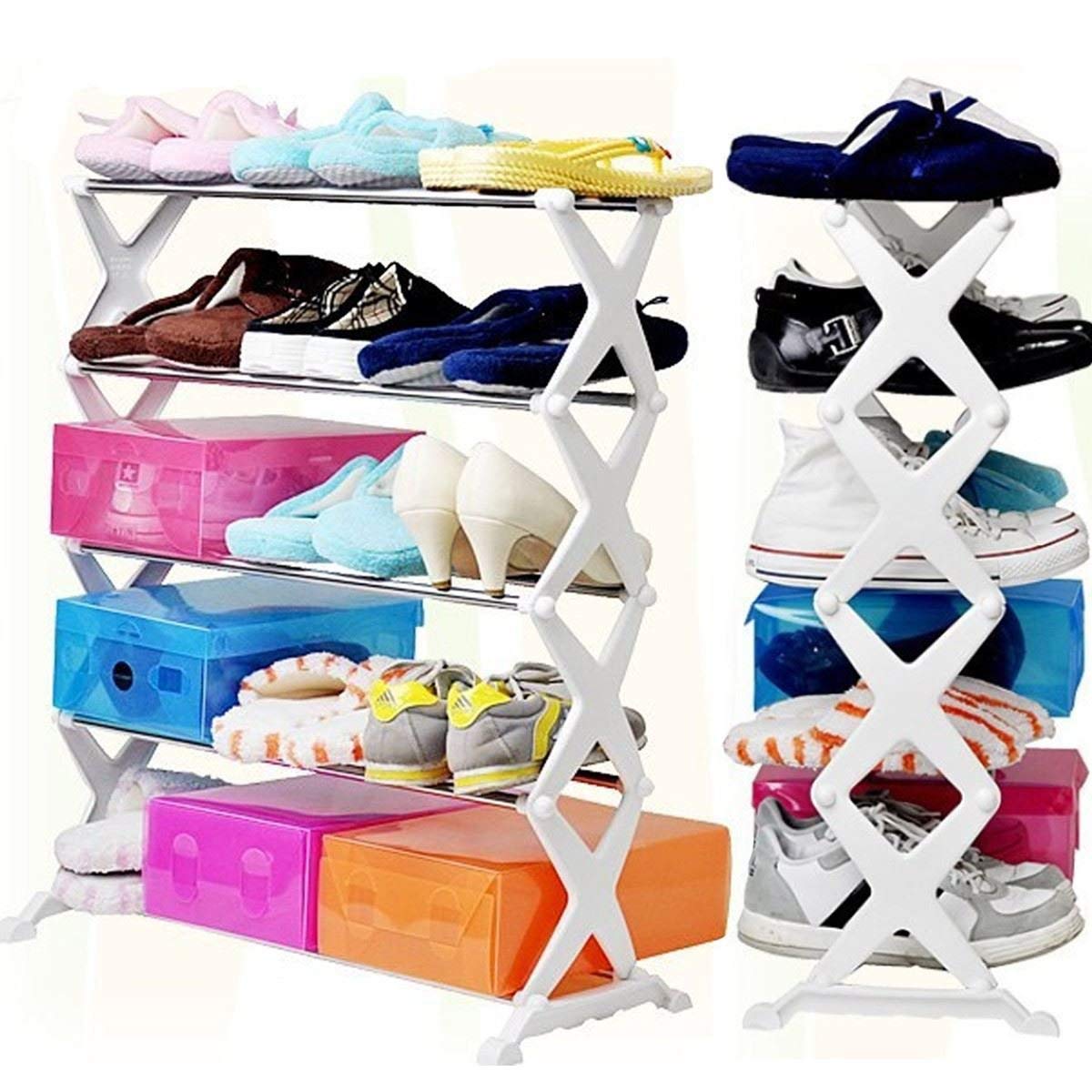 Dealcrox Nice Shoe Rack/Shoes Shelf/Shoe Shelf/Foot Wear Stand Branded