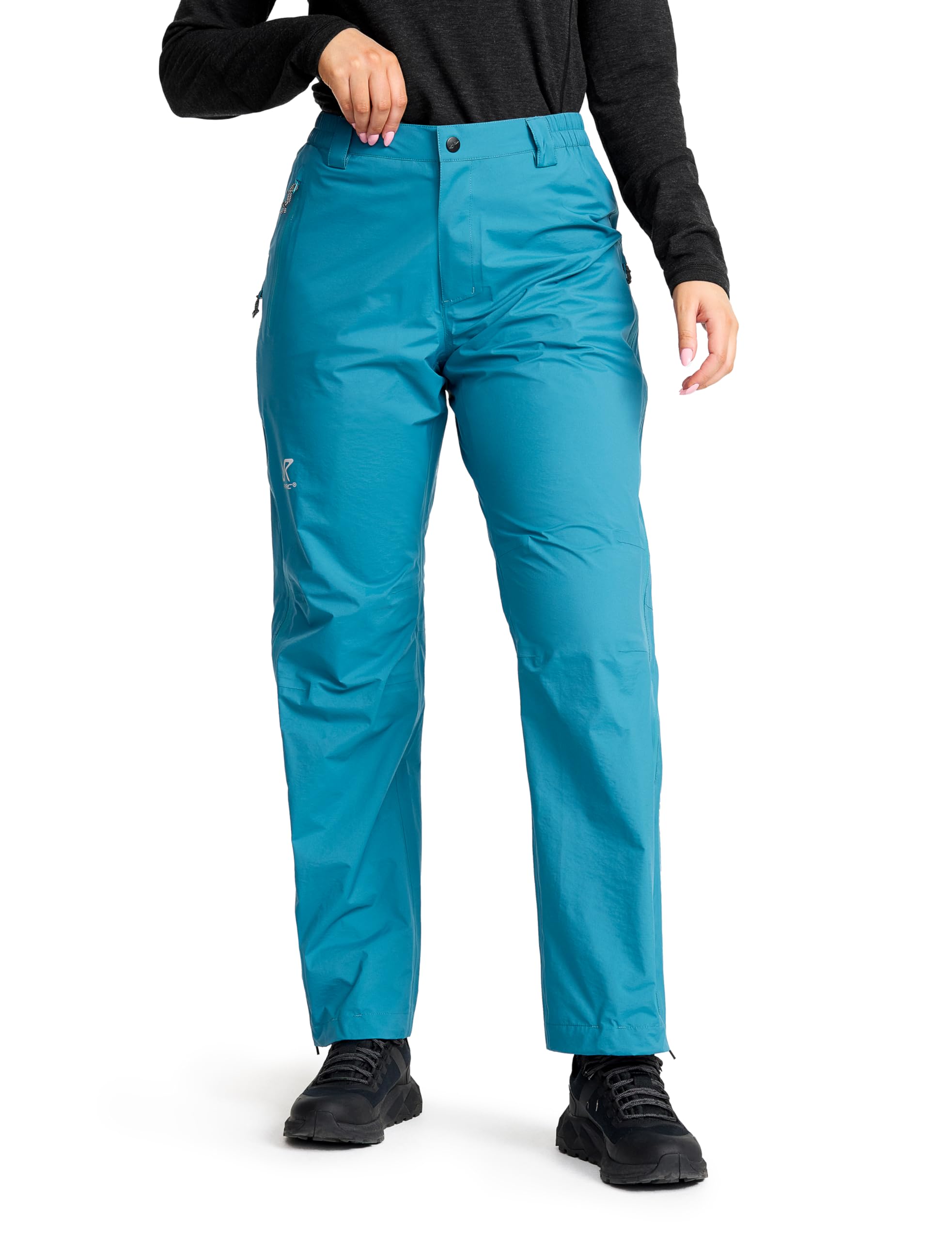 RevolutionRace Arcade 3L Lightweight Pants für Damen, wasserdichte Hose, Packbare Windhose für Wanderungen und Outdoor-Aktivitäten