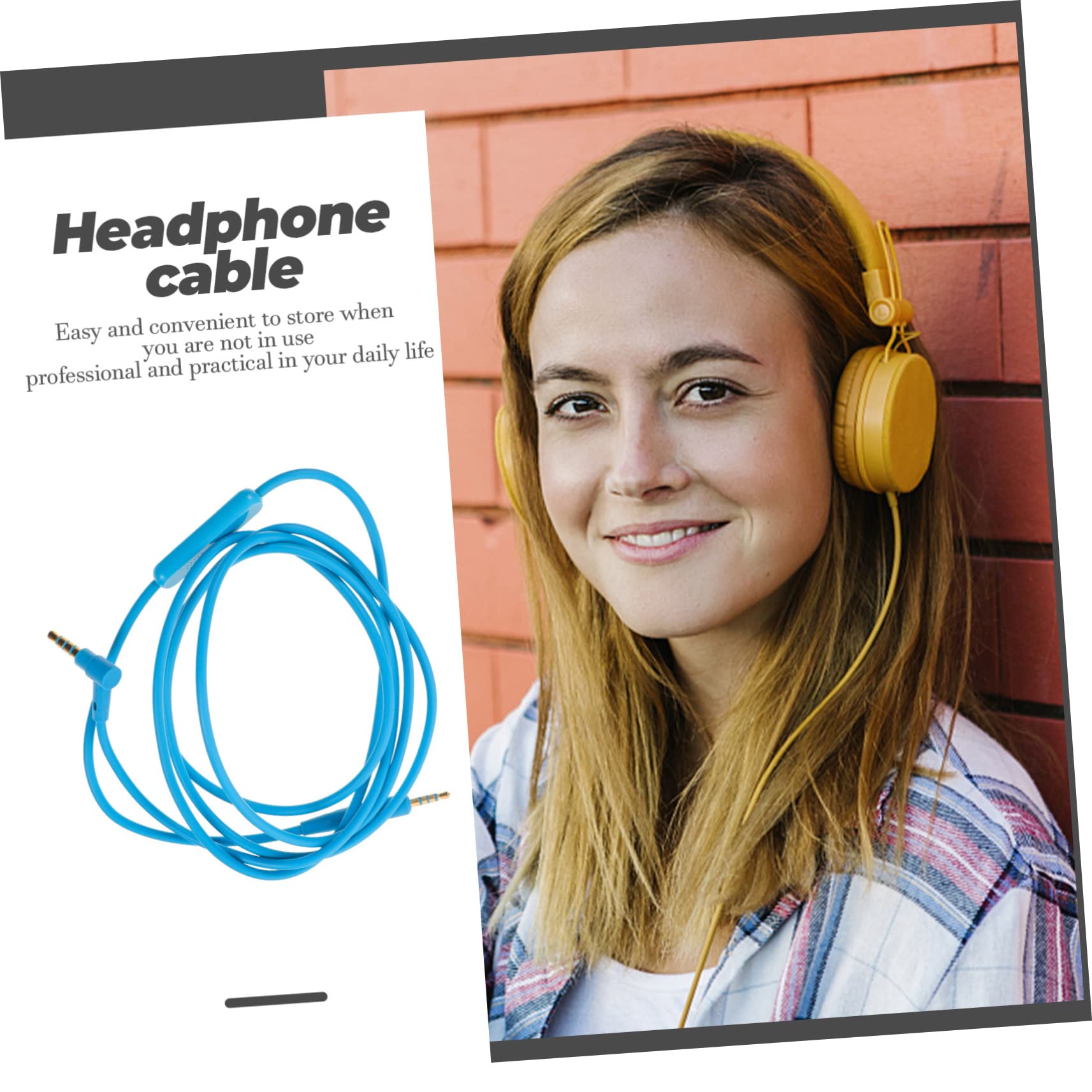 Artibetter 5stücke Audio-kabel Ersatzkabel Für Kopfhörer Geräuschunterdrückendes Audio-kabel Kompatibel Mit Qci Langlebig Und Einfach Zu Verbinden Für Und Und Hervorragende Leistung