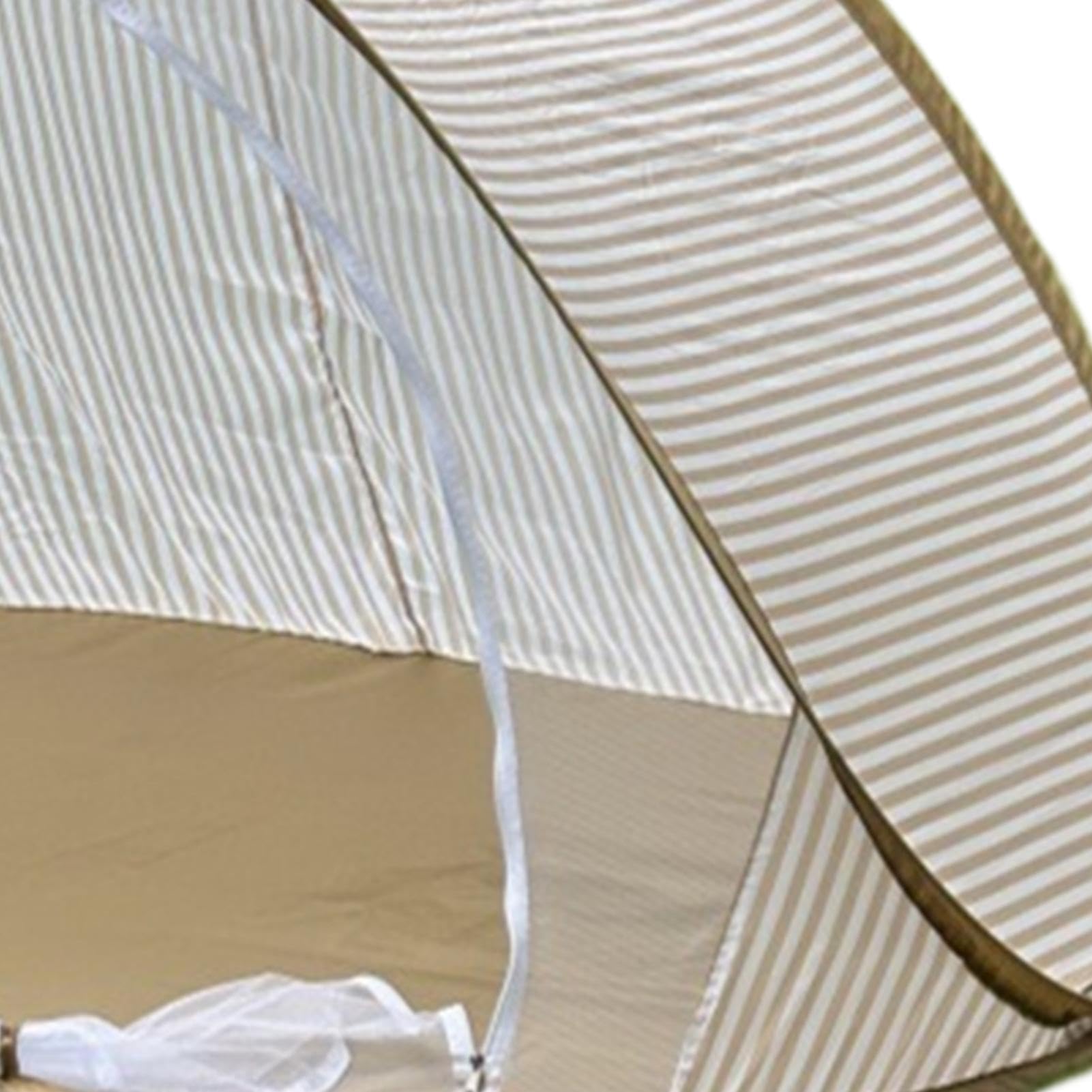 Tente de Plage pour | Abri Solaire Portable pour 2-3 Personnes avec Moustiquaire | Tente de Plage Instantanée - pour Voyage Camping Pique-Nique Sorties Jardin Jardin Public Pelouse