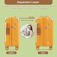 Amazon.com | Joyway 5 Piece Luggage Set with Cup Holder