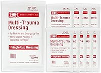 Vista 8 de Ever Ready First Aid Apósito multitrauma 10"x30" 1 unidad