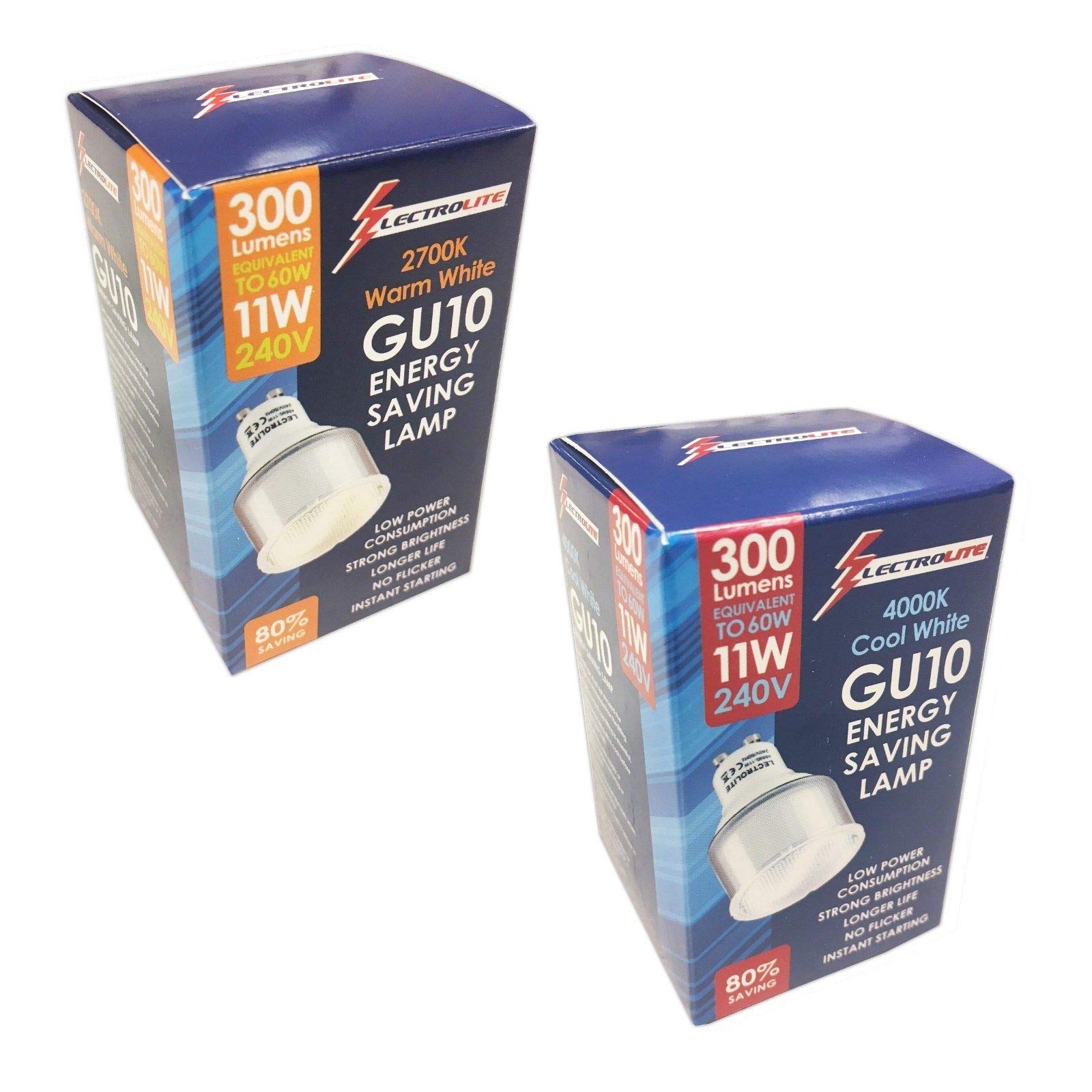 Bombilla LED GU10 de luz blanca cálida de 11 W ECO 1 3 6 8 10 12 o 20 unidades (cantidad). 8
