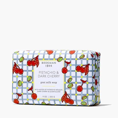 Miniatura 60 de Beekman 1802 Barra de jabón de leche de cabra, pomelo con miel - 9 onzas - Nutre e hidrata el cuerpo - Bueno para pieles sensibles - Libre