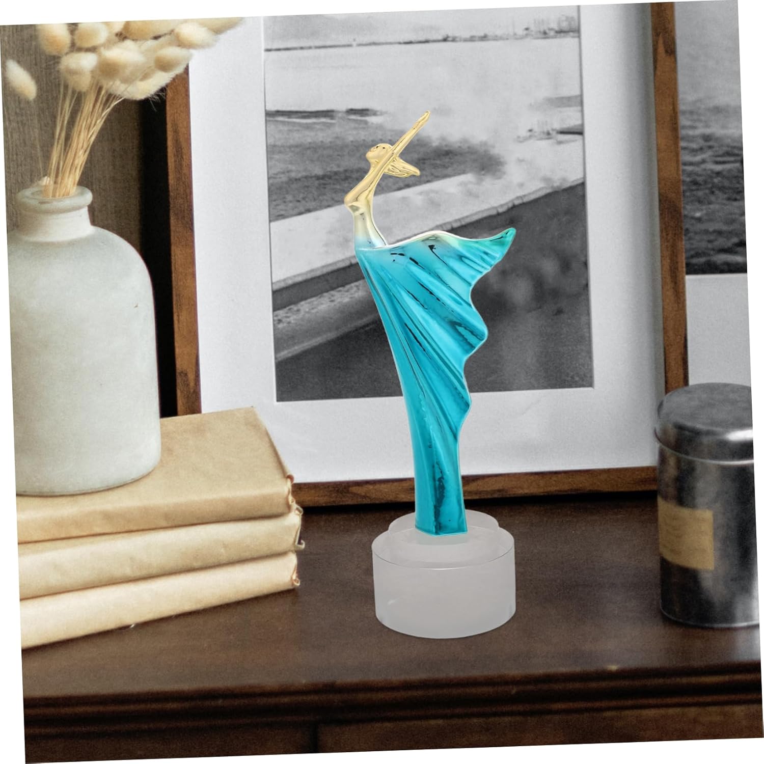 Dance Trophy Award Figurine for Ballet Competitions Dancer Sculpture for Performance Events Souvenir Ornament for Dance Schools and Graduations