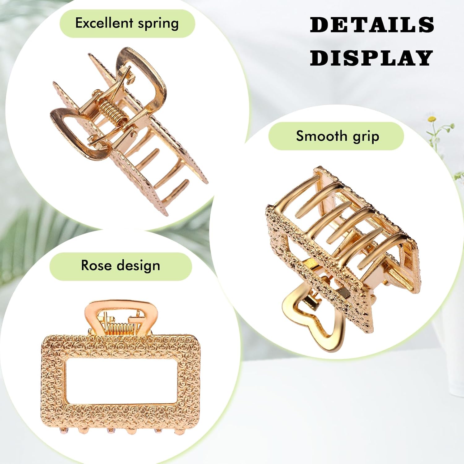 12 Pack Metals Mini Hair Clips for Women Mom Wife Daughter Girls Girlfriends,Medium Hair Claw Clips for Long Hair,Small Cute Gifts for Female with Thick Hair or Thin Hair - Image 4