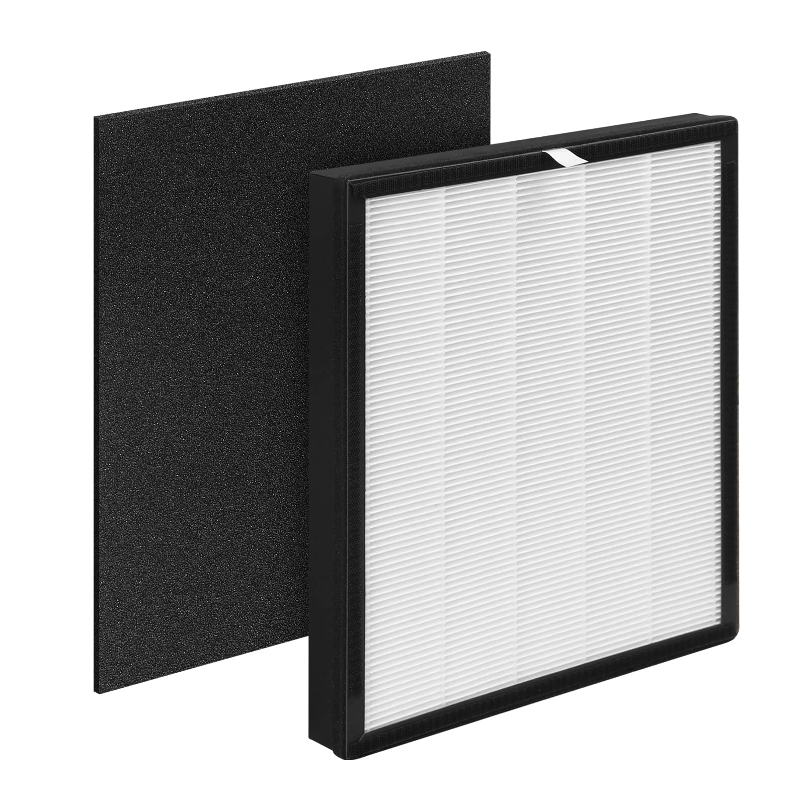 GoKBNY1-Pack Aerio-300 Replacement HEPA Filter Compatible with Zigma Aerio-300 Air Purifier, 1 High-Efficiency HEPA Filters + 1 Carbon Pre-Filters
