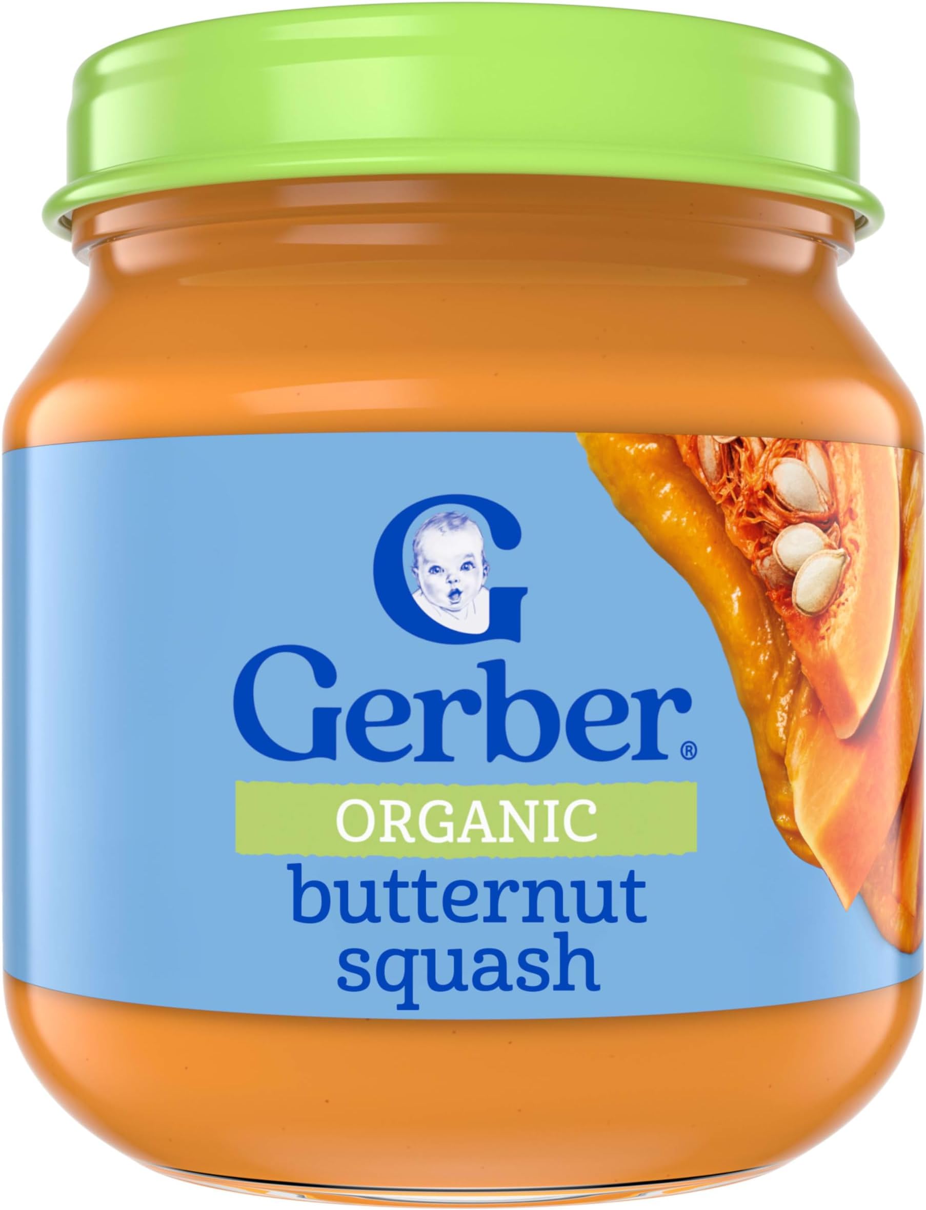 Stage 1 Organic Butternut Squash, 4 Oz, 10 Pack