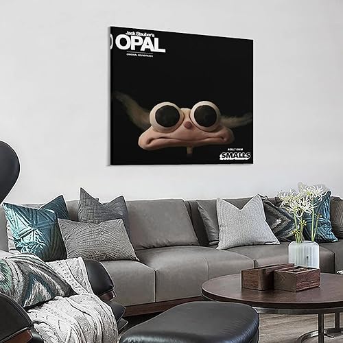 Miniatura 3 de MALOOS Jack Stauber - Póster de lienzo opal para pared, pintura artística decorativa, sala de estar, dormitorio, decoración de regalo, estilo 12 x