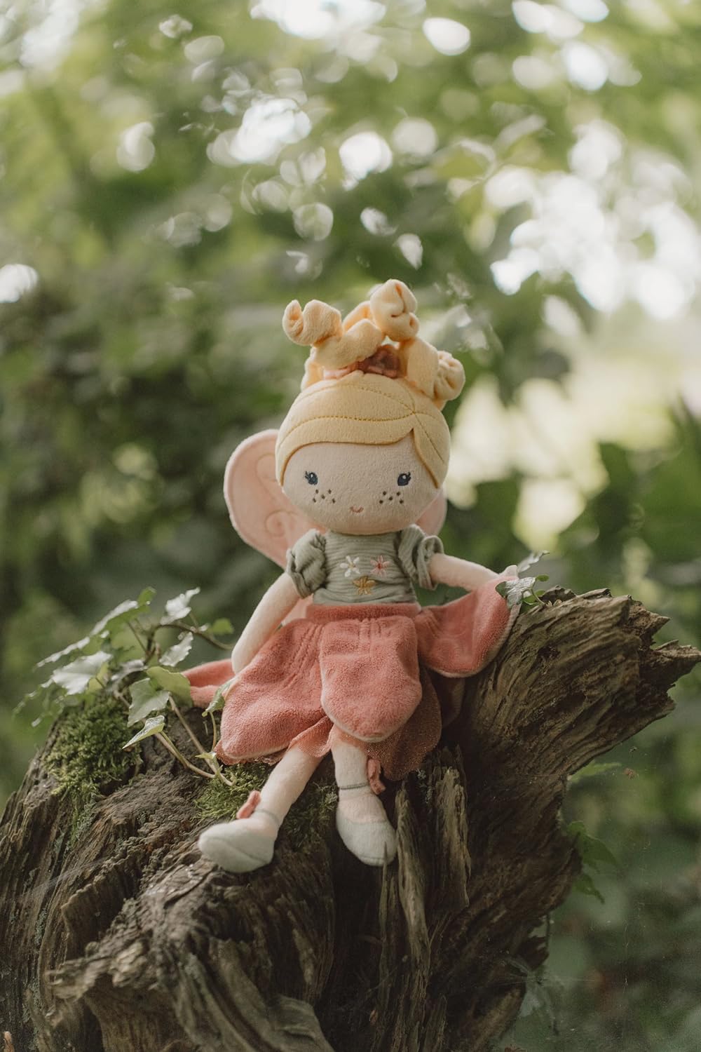 Little Dutch Weiche Stoffpuppe Kuschelpuppe - Fee Mila - 35 cm groß - für Mädchen ab 12 Monate
