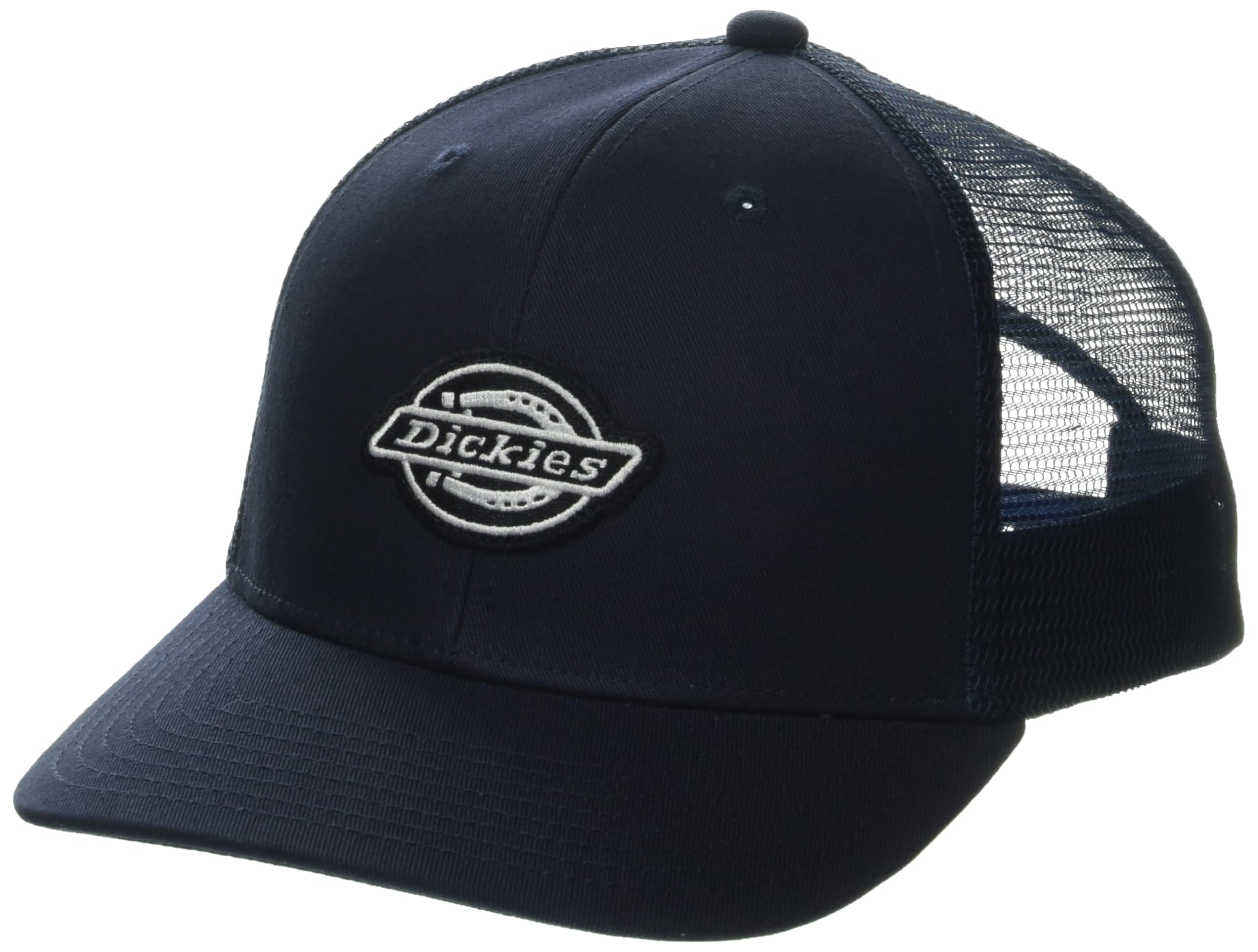 Dickies Men's Low Pro Logo Trucker Hat, Blue, One Size