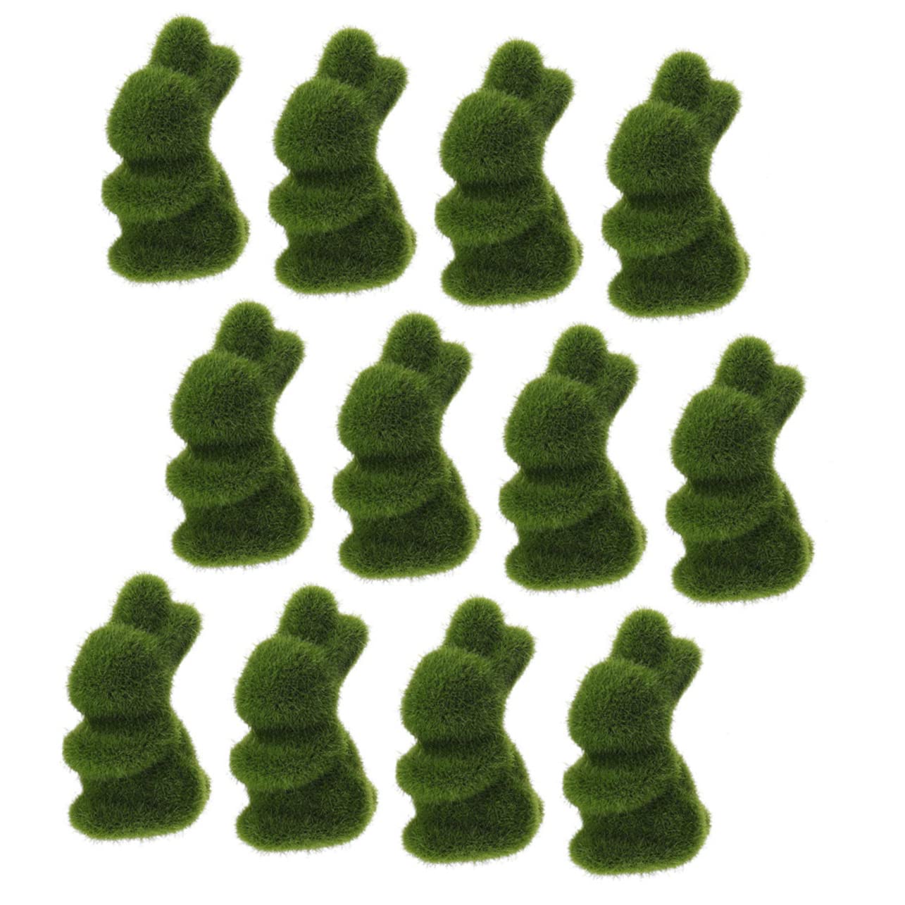 Décoration de lapin de Pâques GALPADA en bois pour table de fête