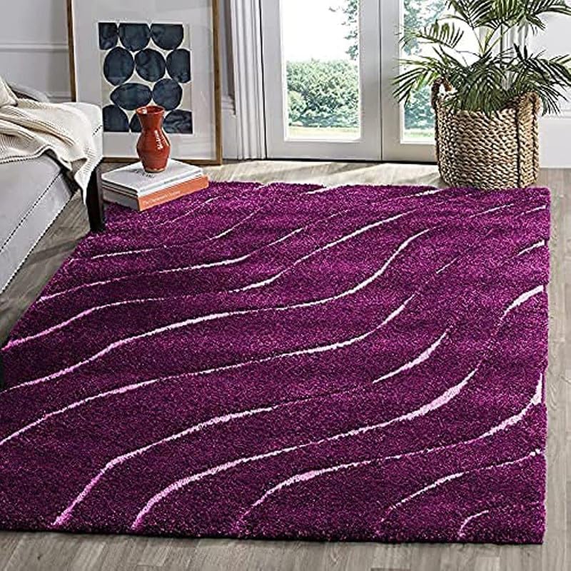 Image of Royal Look Edition Large 36 X 60 Inch Carpets for Home | Premium Shaggy Fur Rug Runner | Anti-Skid Bedroom Carpet |Premium Living Area Office Sofa Room (3X5 feet)