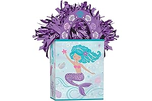 Adorable Shimmering Mermaids Mini Tote Balloon Weight