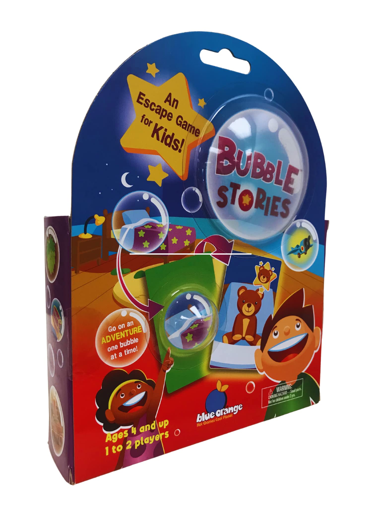 Blue OrangeBubble Stories Creative Preschool and Children Escape Game - Educational Pick a Path Card Game Games - 1 to 2 Players for Ages 4+