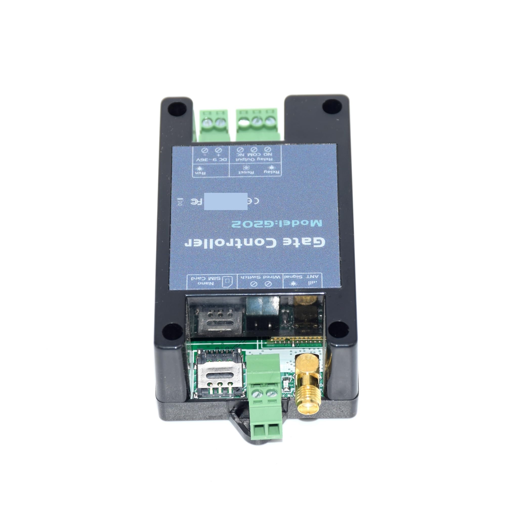 Abridor automático de puertas, Abridor de puerta con Control remoto GSM 4G, interruptor de relé único for abridor de puerta de garaje oscilante deslizante automático para familias numerosas, comunidad
