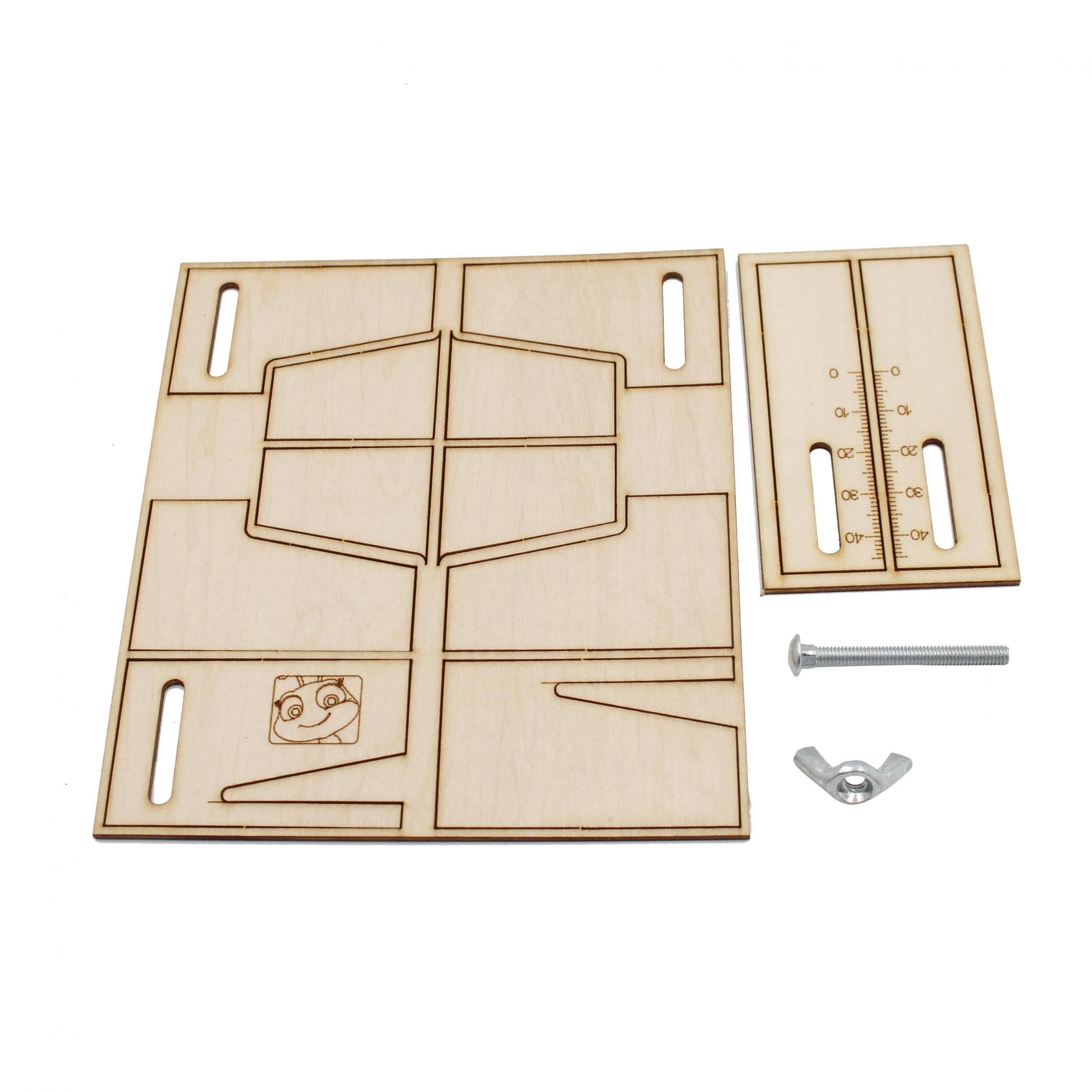 Kit fai da te per modellino di nave pirata in legno - scala 1:100 con istruzioni di montaggio - Italia