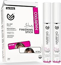 Milgaari Hairfixo Hair Finishing Stick | 24 Hour Strong Hold for Baby Hairs & Flyaways | Anti-Frizz | Non-Sticky and Non-Oily Look | No Hard or White Residue | Suitable For All Hair Types (Pack of 2)