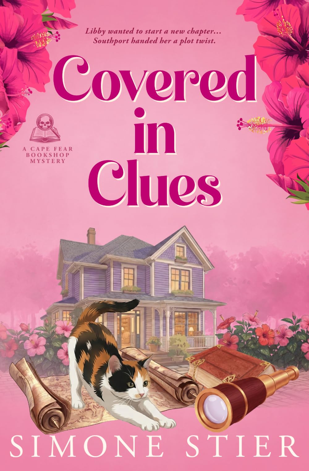 Covered in Clues: A Cape Fear Bookshop Mystery Book 4