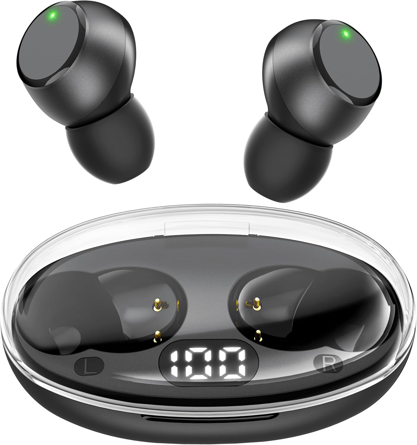 Wireless Earbuds Bluetooth 5.0 in Ear Light-Weight Headphones Built-in Mics, IPX5 Waterproof, Immersive Premium Sound Mini Earphones Long Distance Connection Headset with Charging Case,TOAPEX-Z1NGBIRD Wireless Earbuds Bluetooth 5.0 in Ear Light-Weight Headphones Built-in Mics, IPX5 Waterproof, Immersive Premium Sound Mini Earphones Long Distance Connection Headset with Charging Case,TOAPEX-Z1NGBIRD