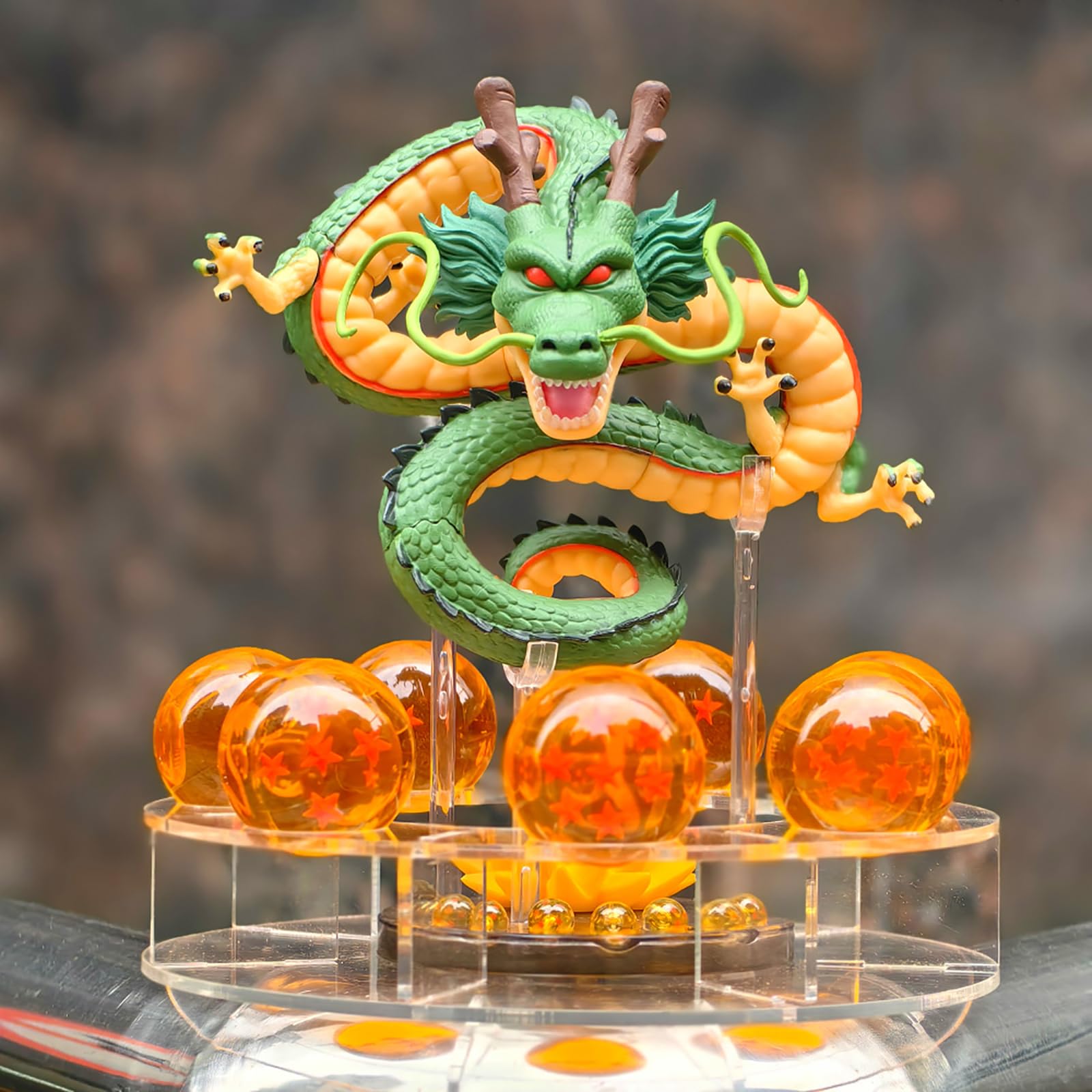 Amazon.co.jp: 神龍フィギュアセット 樹脂製 エスフェラスデルドラゴン 
