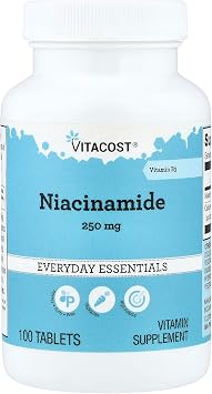 Vitacost Niacinamide, 100 Tablets