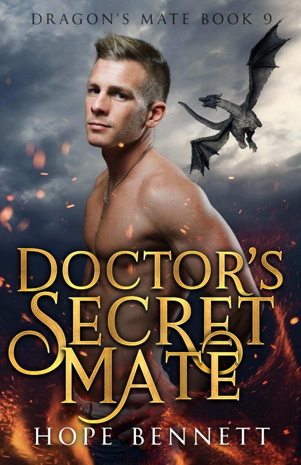 Doctor's Secret Mate: a dragon shifter gay romance (Dragon's Mate (Complete series))