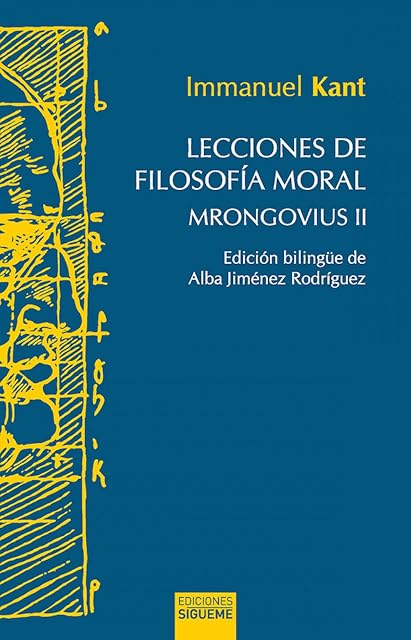 Portada de Lecciones de filosofía moral: Mrongovius ii