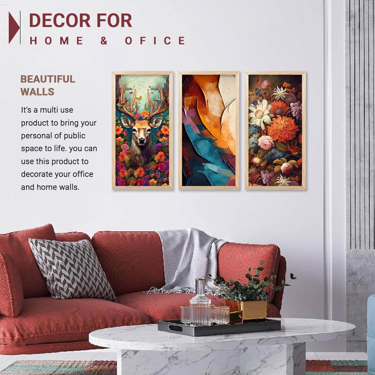 Modern Wall Art Prints - Abstract Paintings -4 Modern Wall Art Prints - Abstract Paintings -4