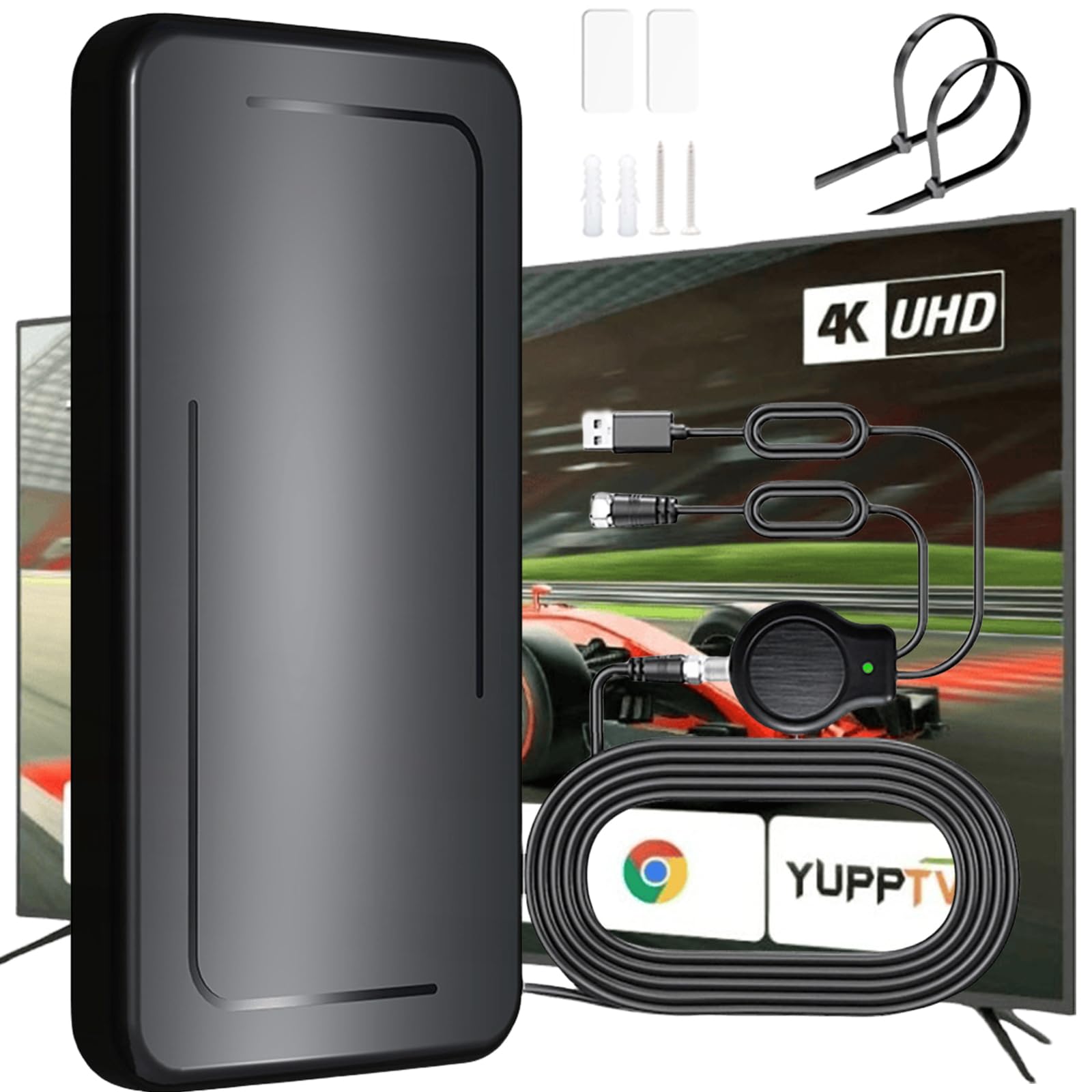 Wavemax Tv Antenna Cost Amplificatore Segnale TV Wave Max 2024 - Potente, Copertura Fino A 500 Miglia, Per Una Ricezione Perfetta Amplificatore Antenna Tv Da Interno