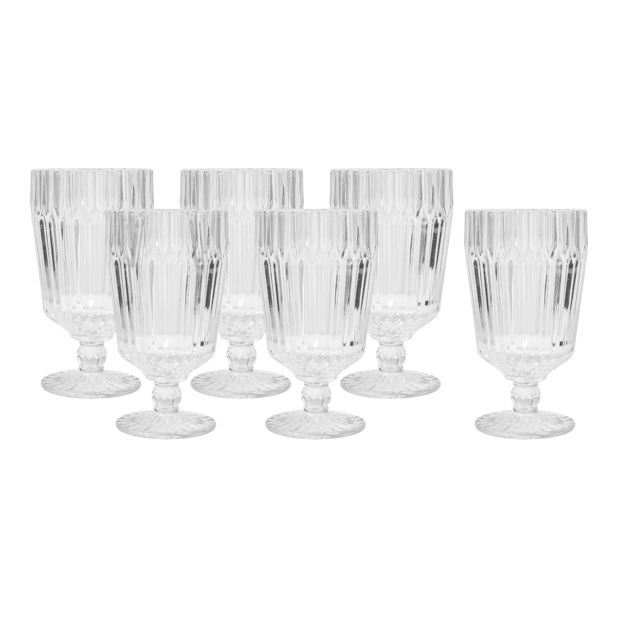 Fortessa Archie Pink Goblet Glasses - Set of 6 -23