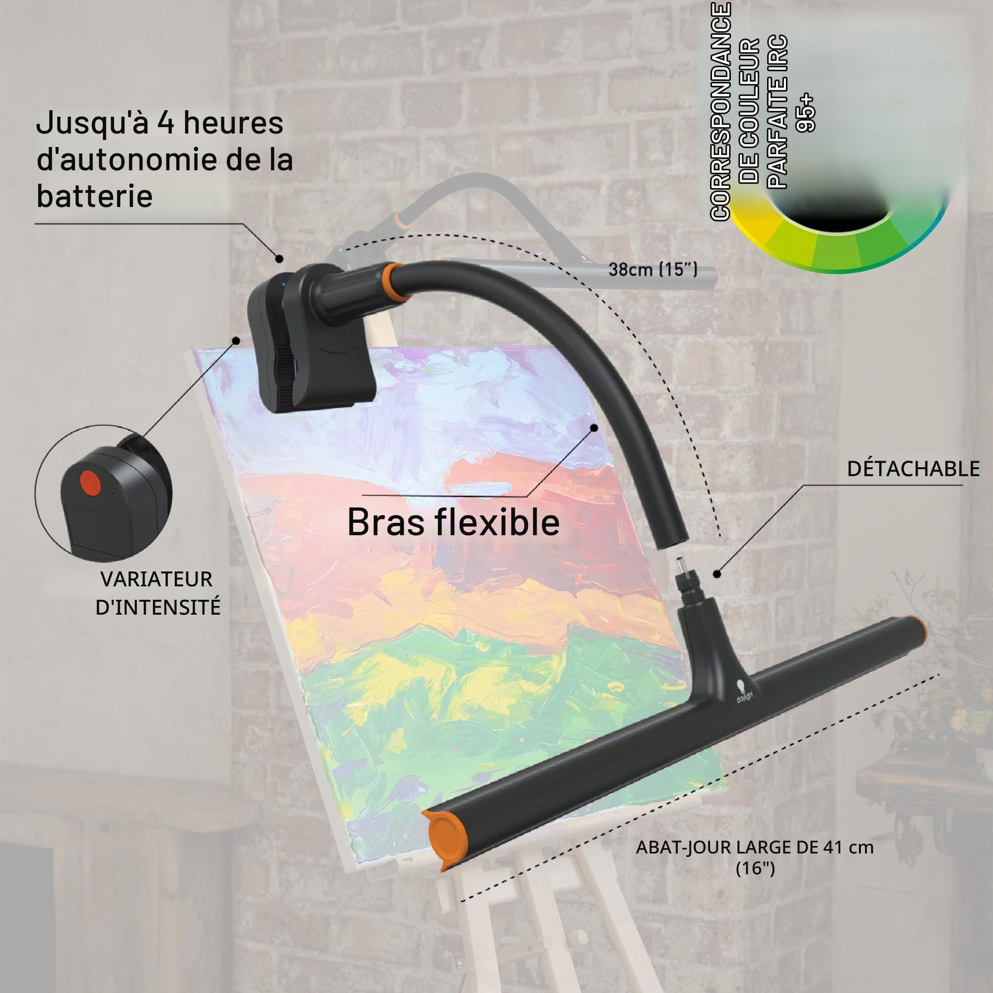 daylight Lampe chevalet Lampada Go