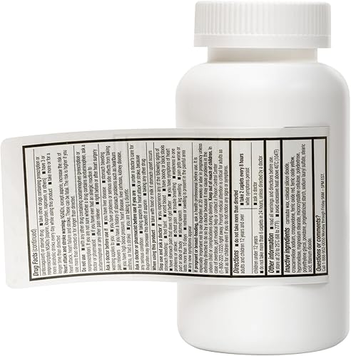 Miniatura 9 de HealthA2Z Alivio del dolor de doble acción  80 comprimidos  Acetaminofeno 250 mg e ibuprofeno (AINE) 125 mg  Contiene dos medicamentos  Alivio del
