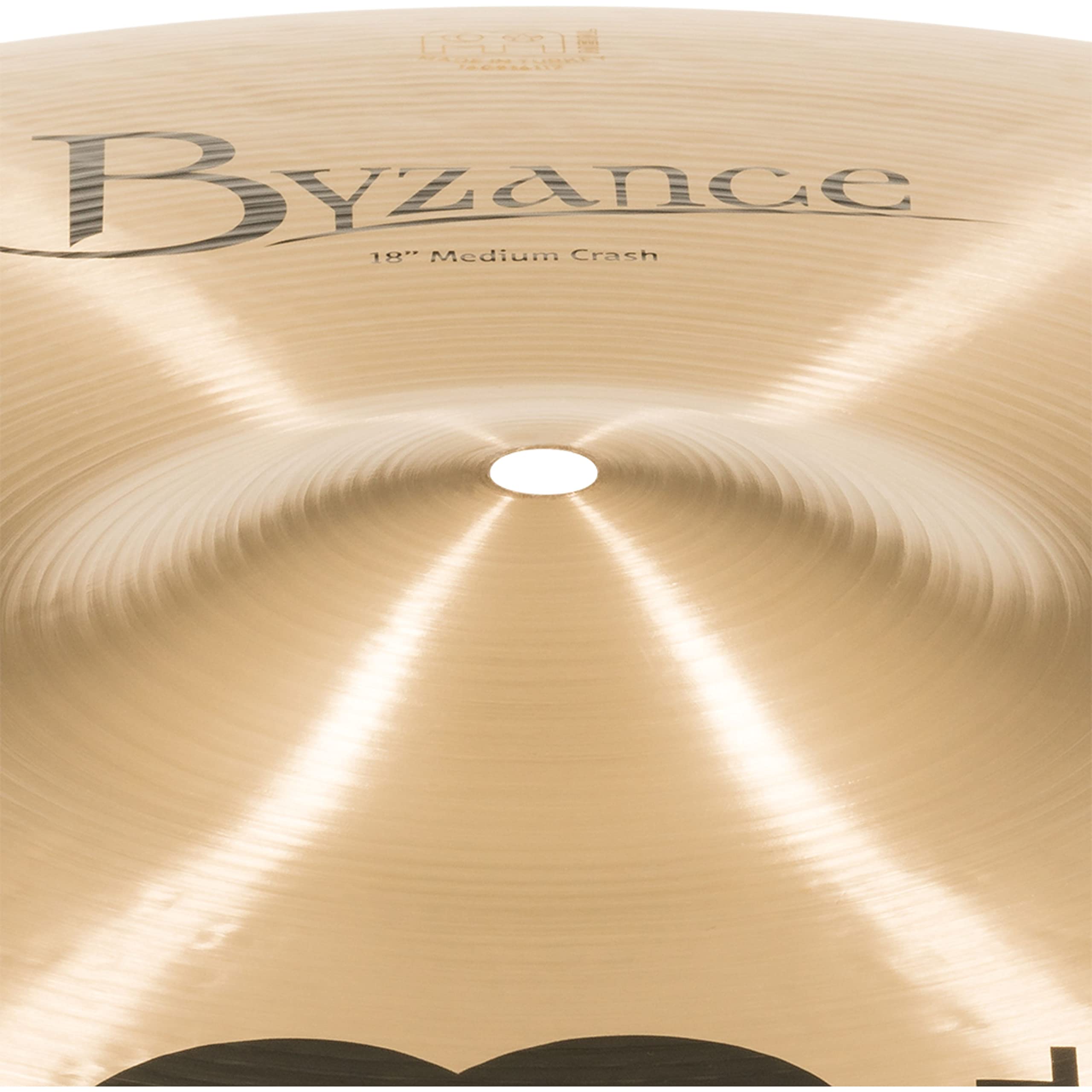 Meinl Cymbals Byzance 45,7 cm Tradicional Média Crash — Feito na