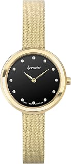 Ladies Jewellery 28mm Quartz Watch with Analogue Display and Stainless Steel Bracelet
