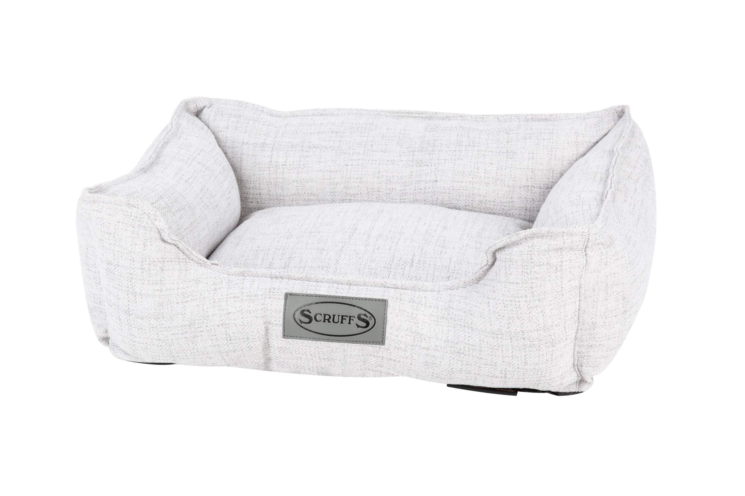 Scruffs Manhattan Box Bed (Small), 50 x 40cm, Light Grey