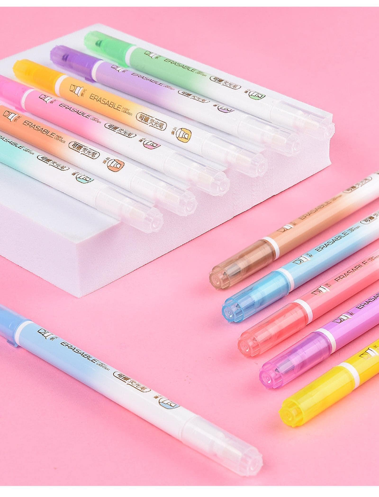 Amazon.co.jp: 12色消せる蛍光ペンマーカーペン 蛍光ペン セット