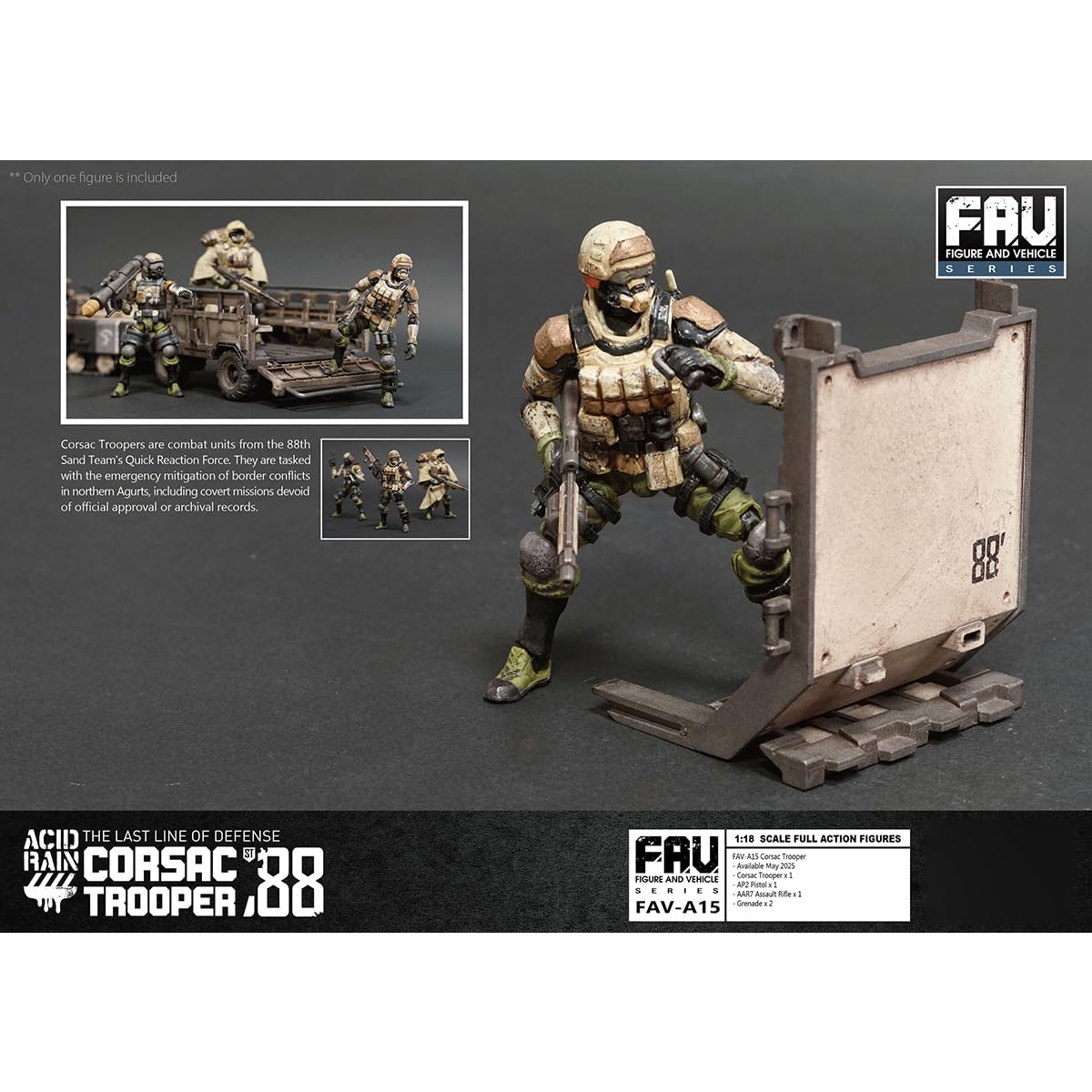 Amazon | HiPlay TOY ALLIANCE 1/18 アシッドレインウォーズ コル