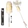 Cedenoo Lambswool Duster Extendable 22–55 Inch Natural Wool Duster with Flexible Head for Ceilings Furniture Blinds Electroni