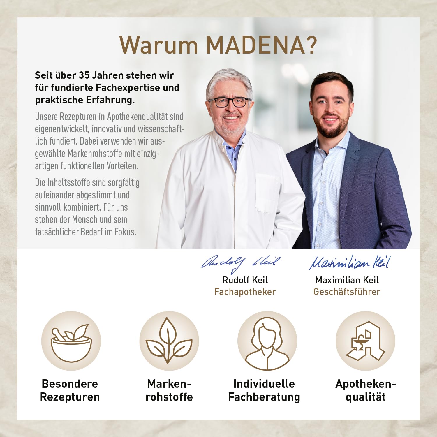 MADENA SiboEx Darmbakterien-Komplex ohne lösliche Ballaststoffe, 60 Kapseln mit 10 Bakterienstämmen (20 Mrd.) inkl. Bacillus coagulans, subtilis & clausii und L-Glutamin, vegan