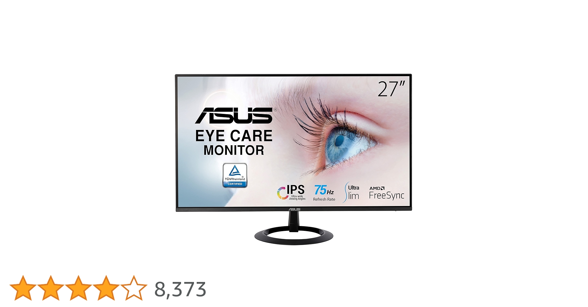 Amazon.co.jp: ASUS モニター Eye Care VZ27EHE 27インチ FHD 1080p
